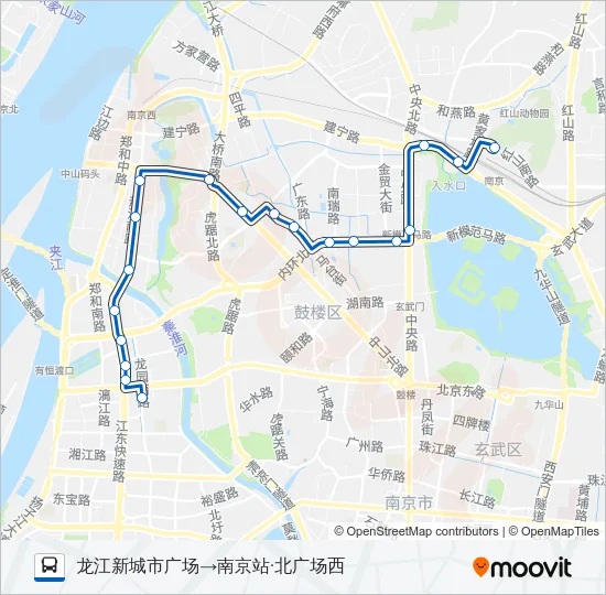 32路 Bus Line Map