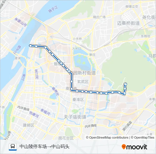 34路 Bus Line Map