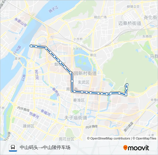 34路 Bus Line Map