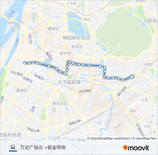 公交37路的线路图