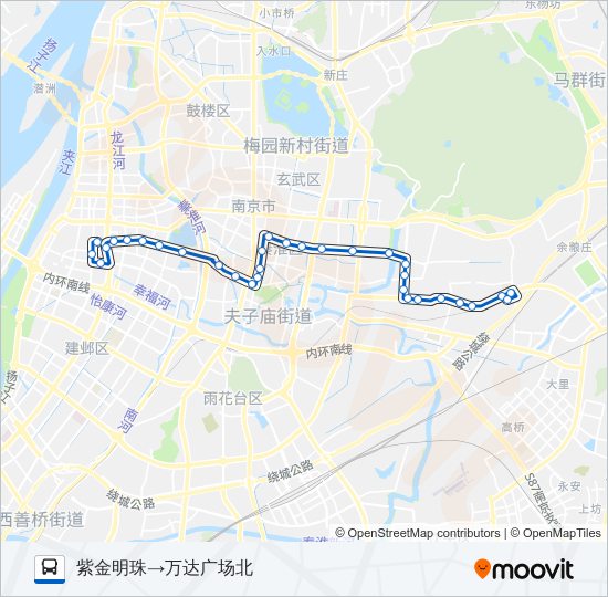 公交37路的线路图