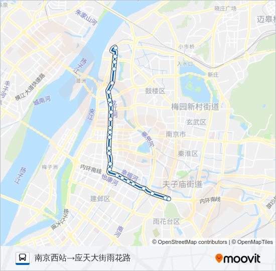 公交39路的线路图