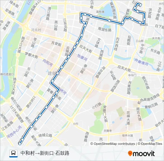 41路 Bus Line Map