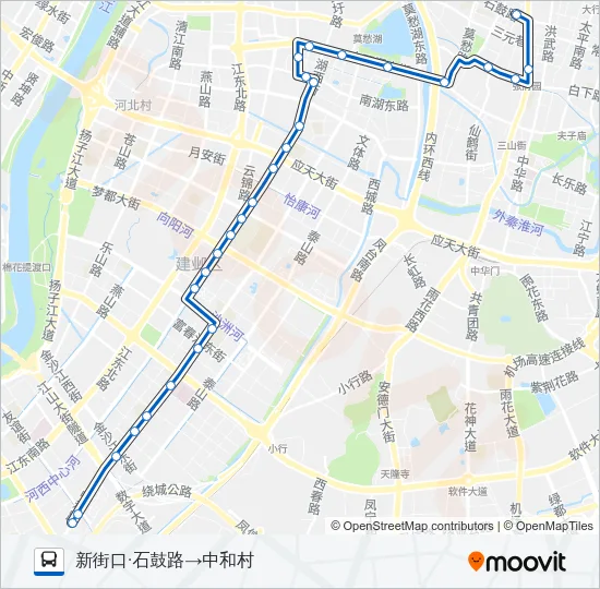 41路 Bus Line Map