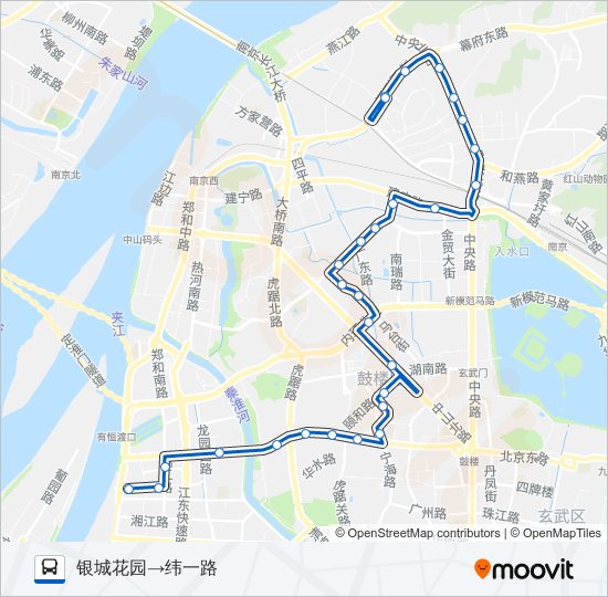 42路 bus Line Map