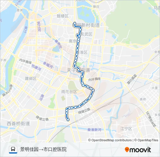 46路 Bus Line Map