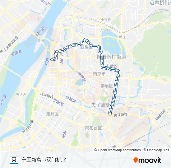 47路 Bus Line Map