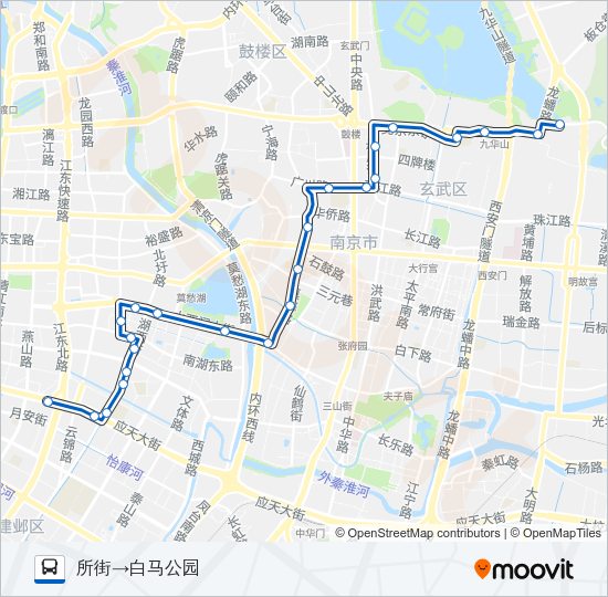 48路 Bus Line Map