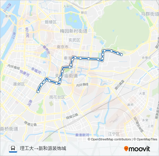 49路 Bus Line Map