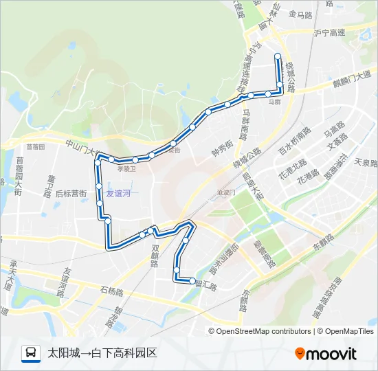 51路 Bus Line Map