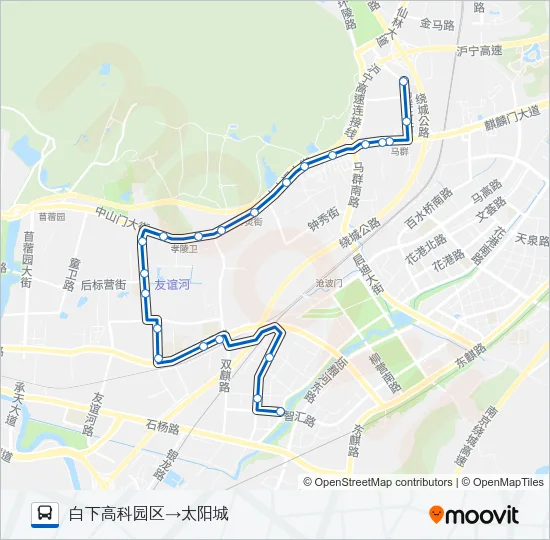 51路 Bus Line Map