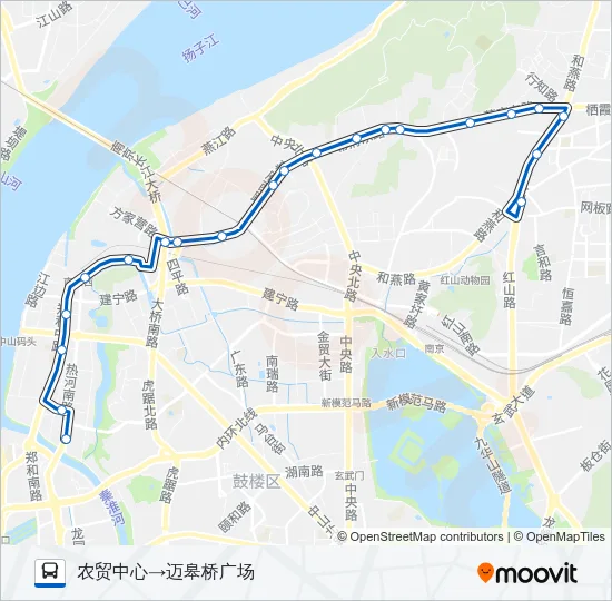 53路 Bus Line Map