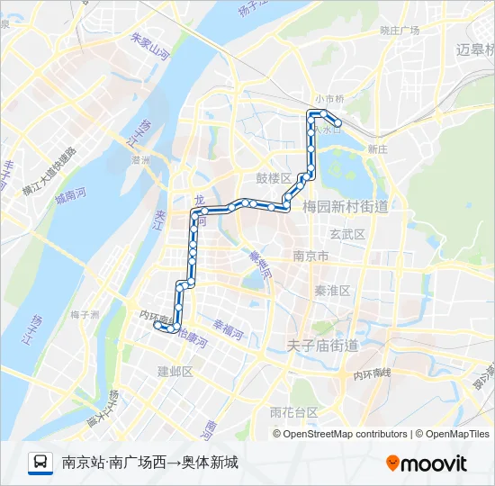 56路 Bus Line Map