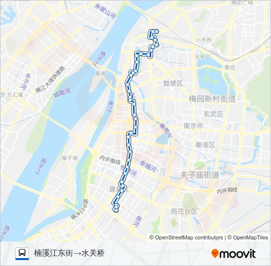 57路 Bus Line Map