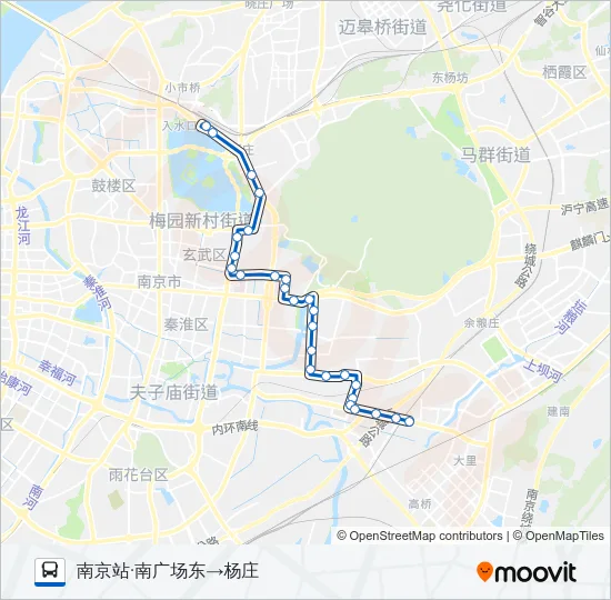 59路 Bus Line Map