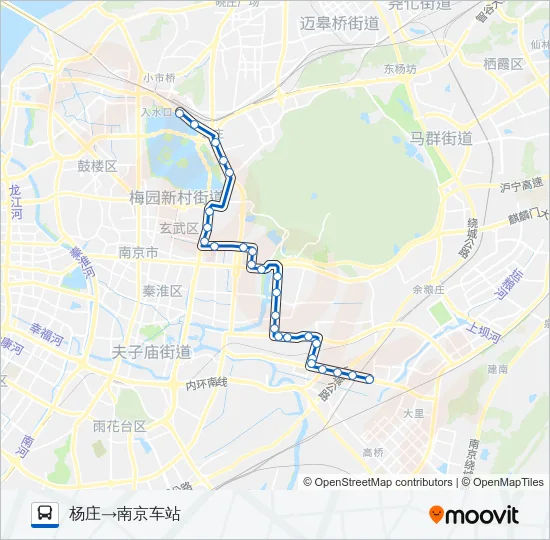 59路 Bus Line Map