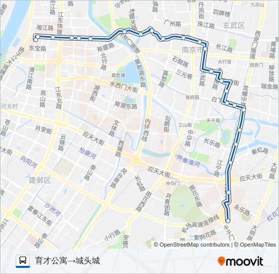 60路 bus Line Map