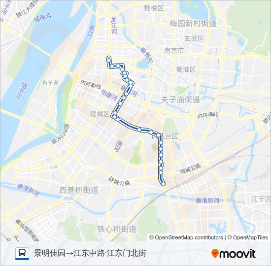 61路 bus Line Map