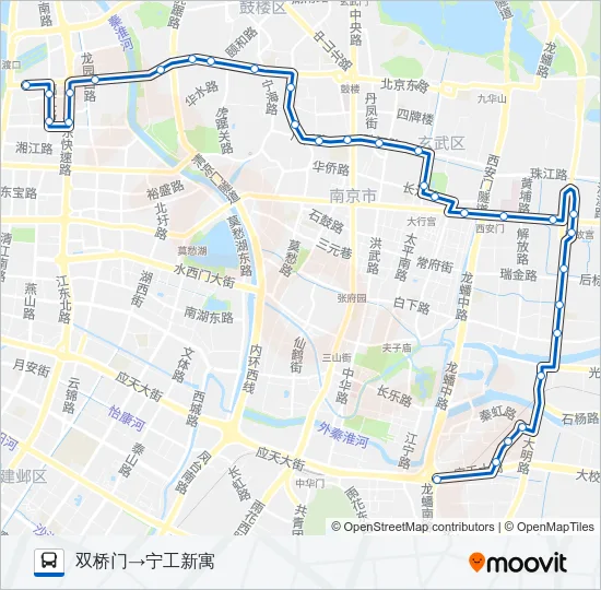 65路 Bus Line Map