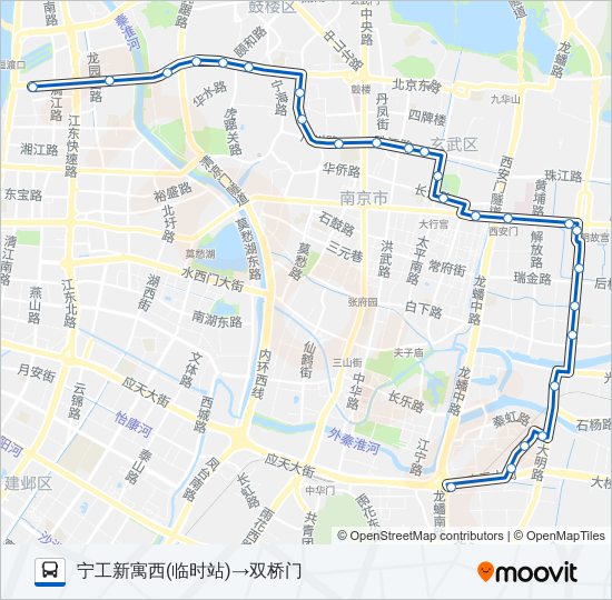 65路 bus Line Map