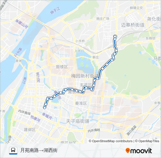 68路 Bus Line Map