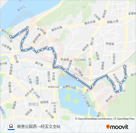 69路 Bus Line Map