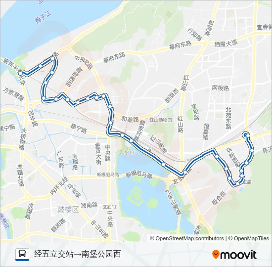 69路 Bus Line Map