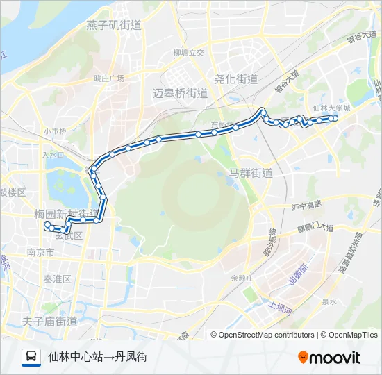 70路 Bus Line Map
