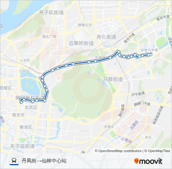 70路 Bus Line Map
