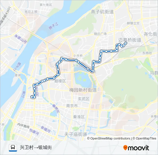 73路 Bus Line Map
