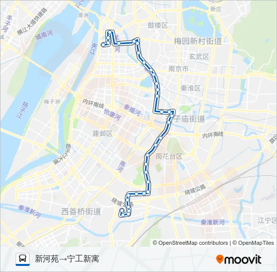 75路 Bus Line Map