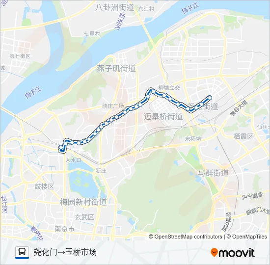 76路 Bus Line Map
