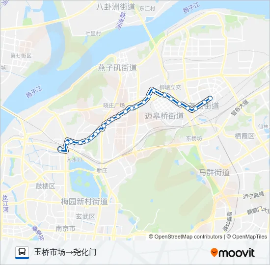 76路 Bus Line Map