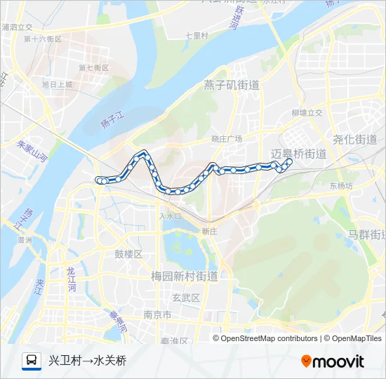 77路 Bus Line Map