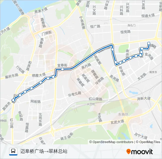 79路 Bus Line Map