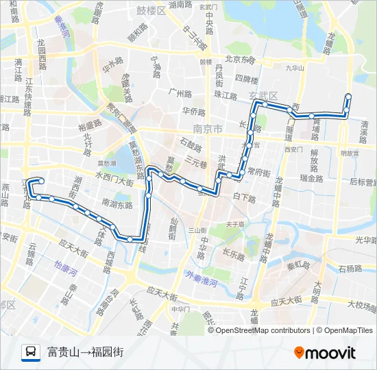 80路 Bus Line Map