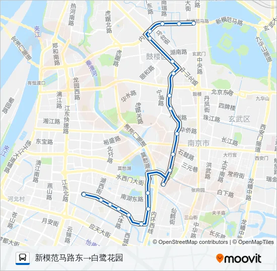 83路 Bus Line Map