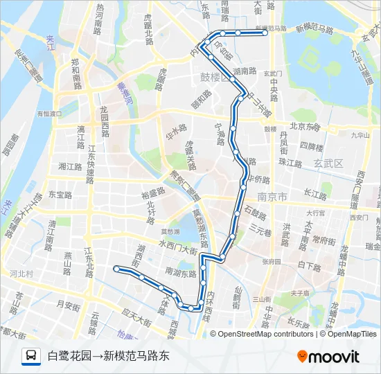 83路 Bus Line Map