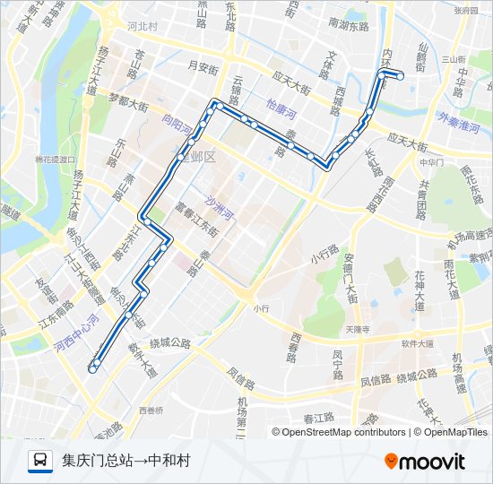 85路 bus Line Map