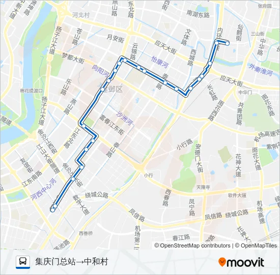 85路 Bus Line Map