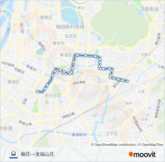 87路 Bus Line Map