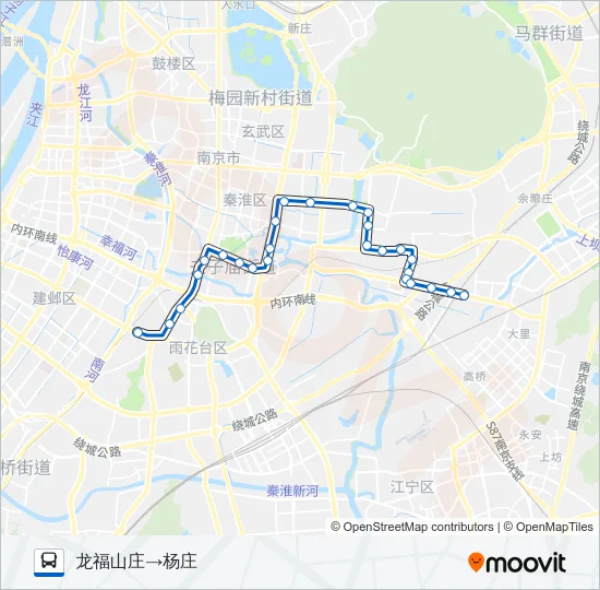 87路 Bus Line Map