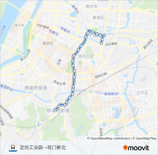 公交88路的线路图