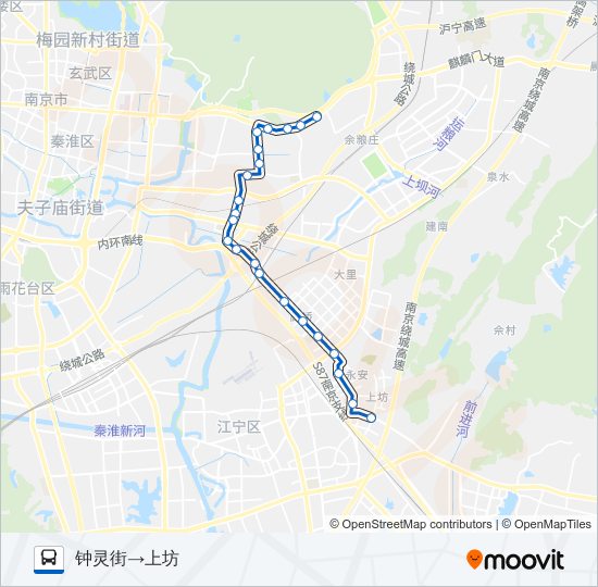 89路 bus Line Map