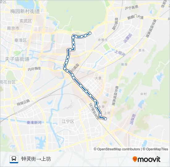 89路 Bus Line Map