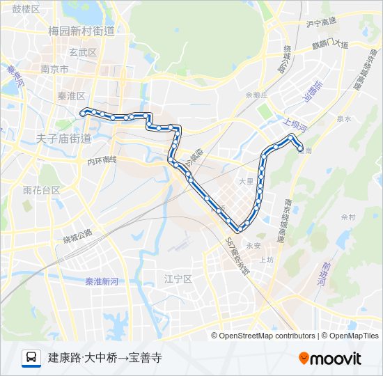 90路 bus Line Map