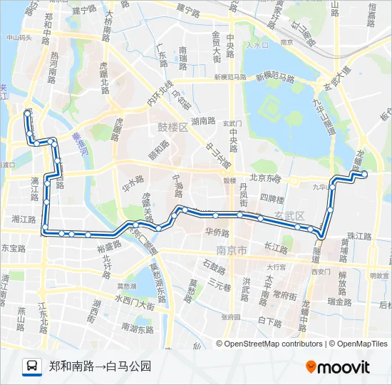 91路 Bus Line Map