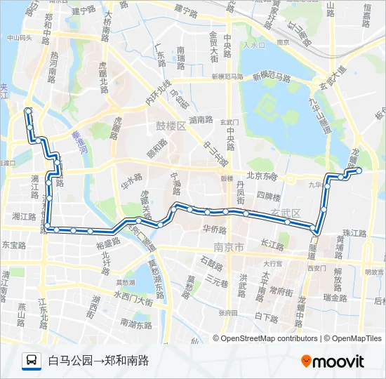 91路 Bus Line Map