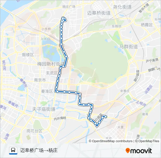 93路 Bus Line Map