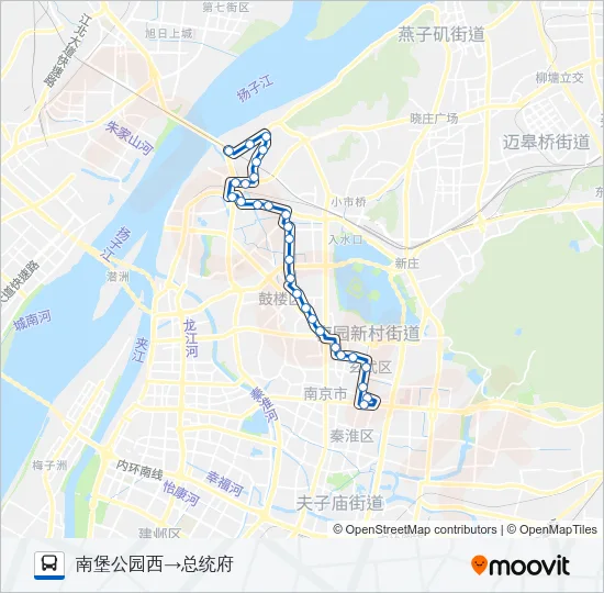 95路 Bus Line Map